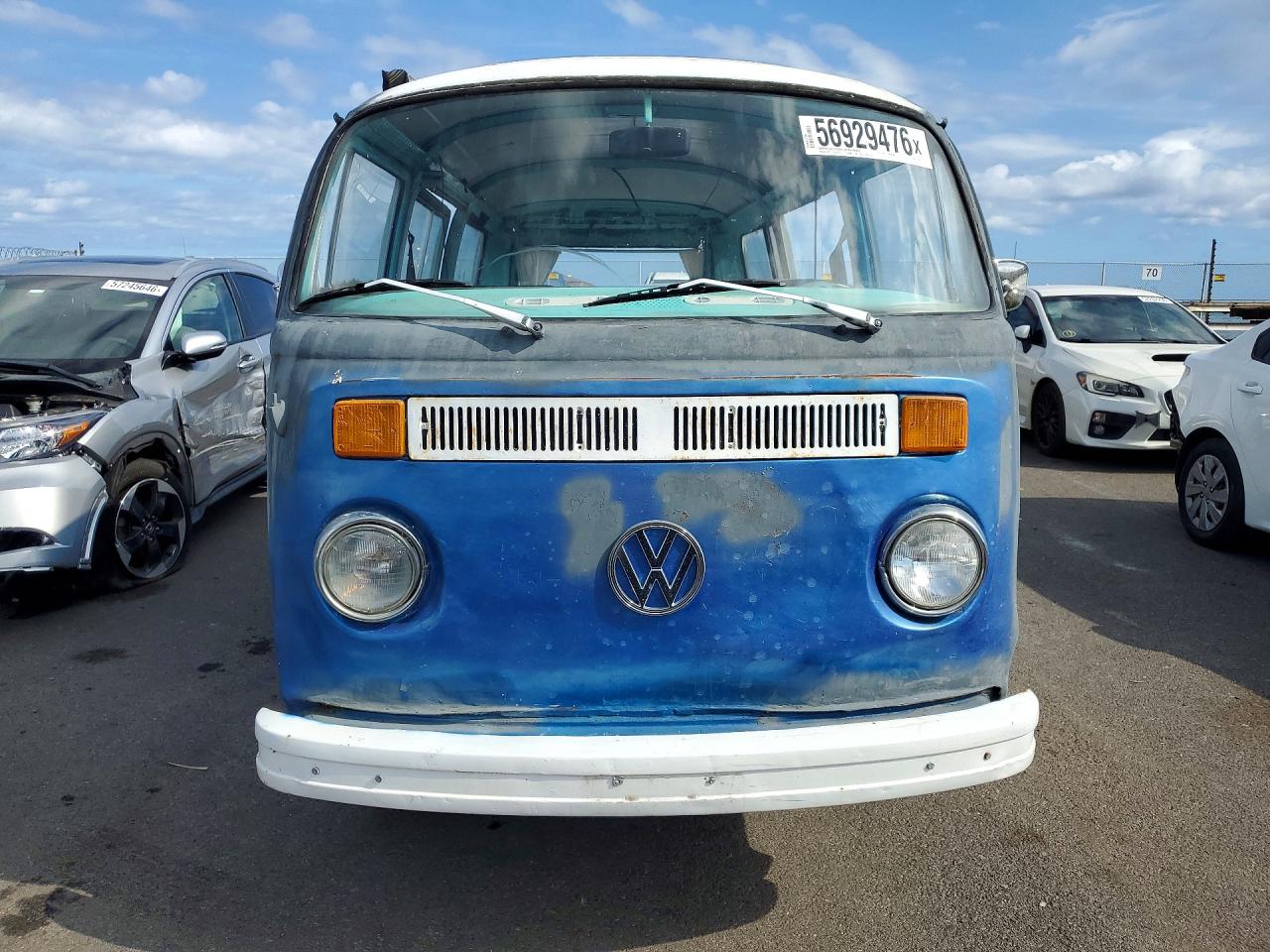 1978 Volkswagen Bus Blue vin: 2282079050