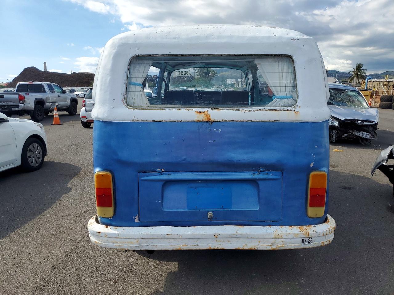 1978 Volkswagen Bus Blue vin: 2282079050