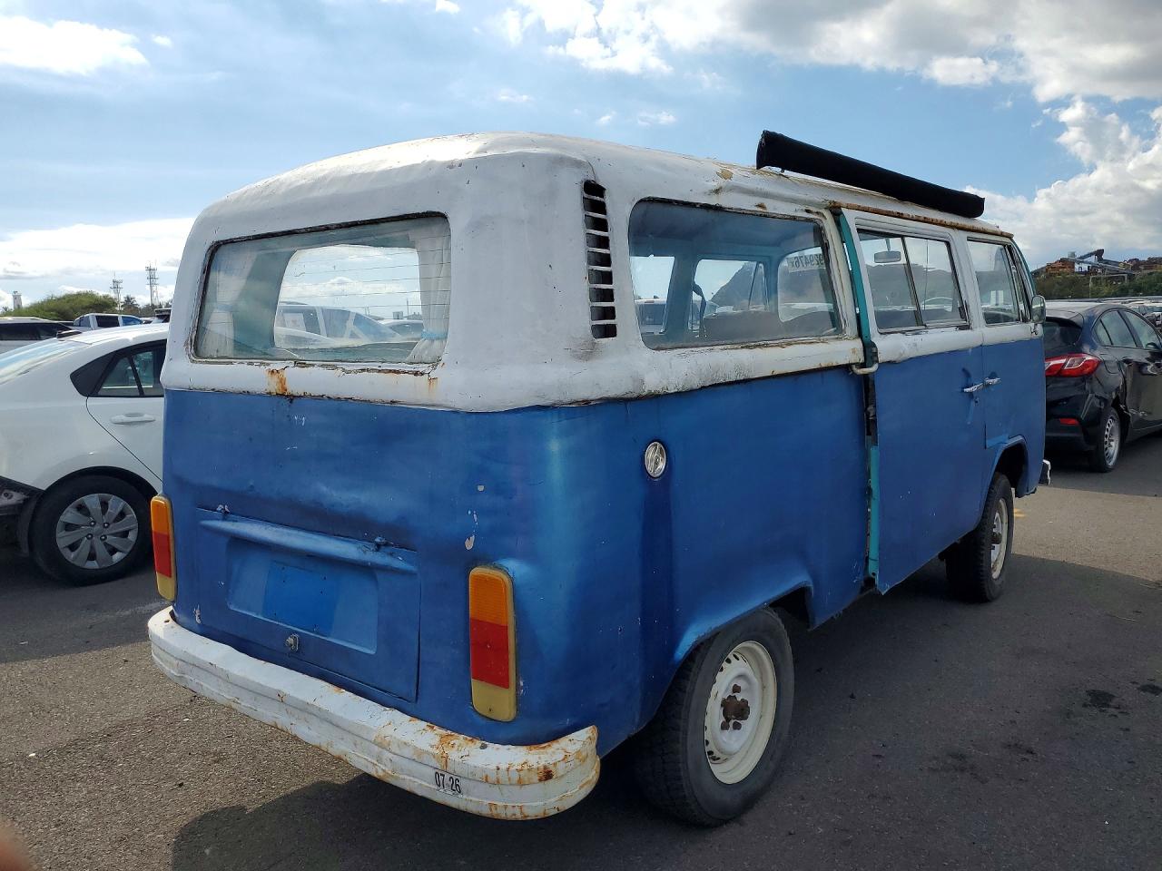 1978 Volkswagen Bus Blue vin: 2282079050