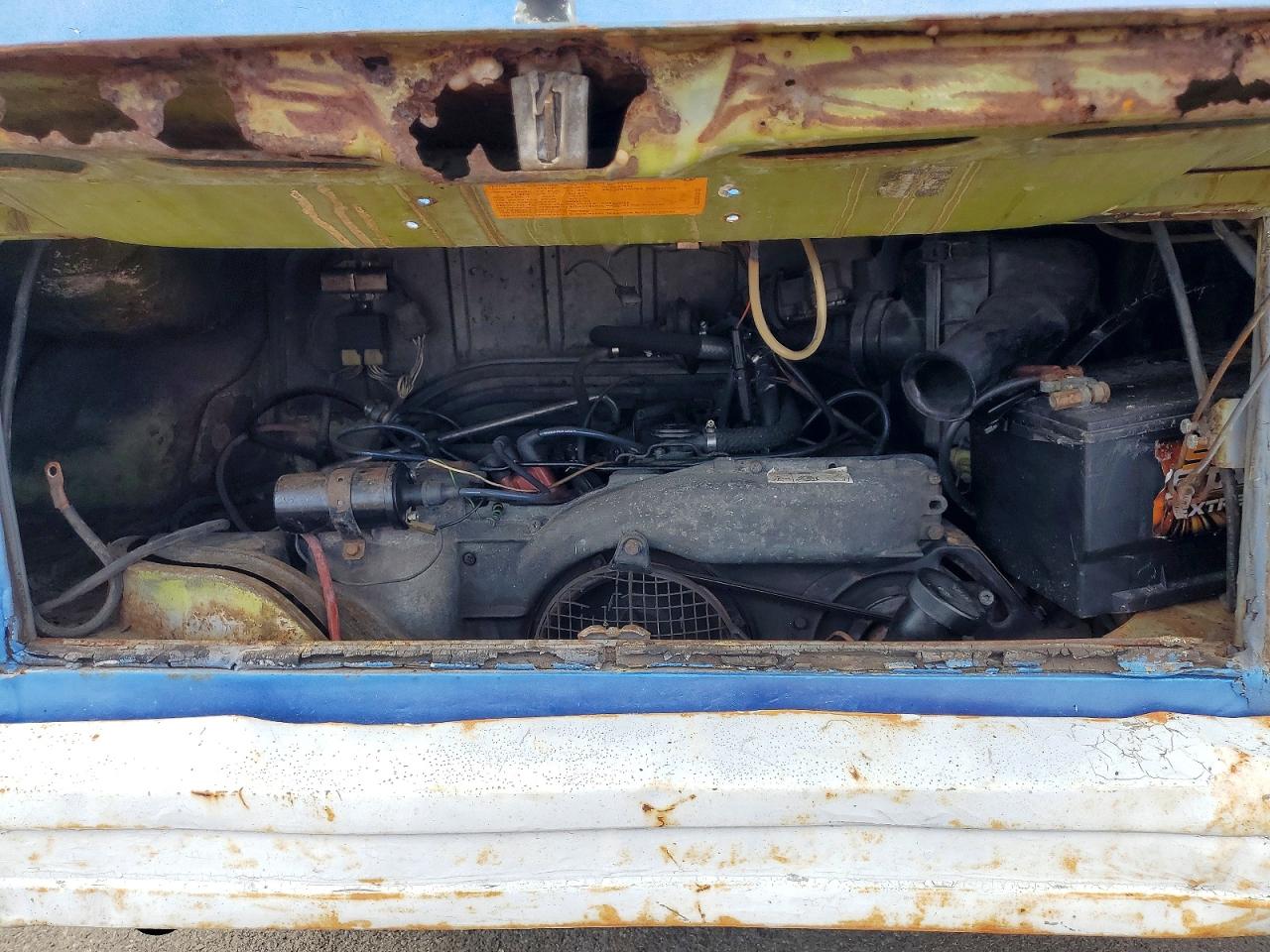 1978 Volkswagen Bus Blue vin: 2282079050