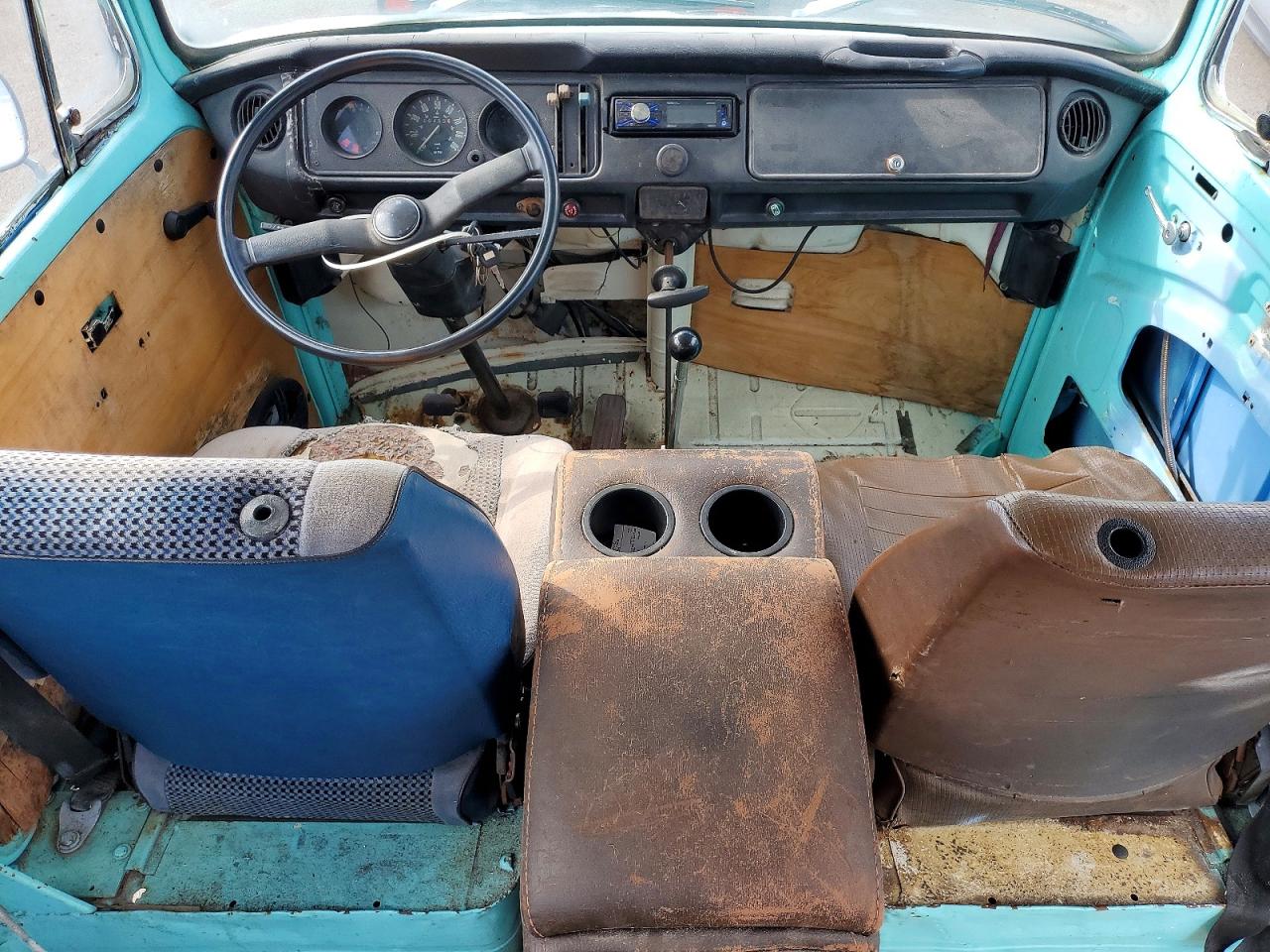 1978 Volkswagen Bus Blue vin: 2282079050