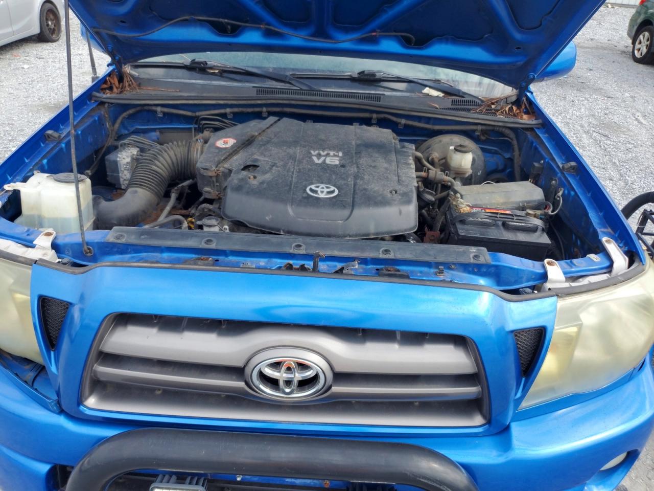 2010 Toyota Tacoma Double Cab Blue vin: 3TMLU4EN2AM053620