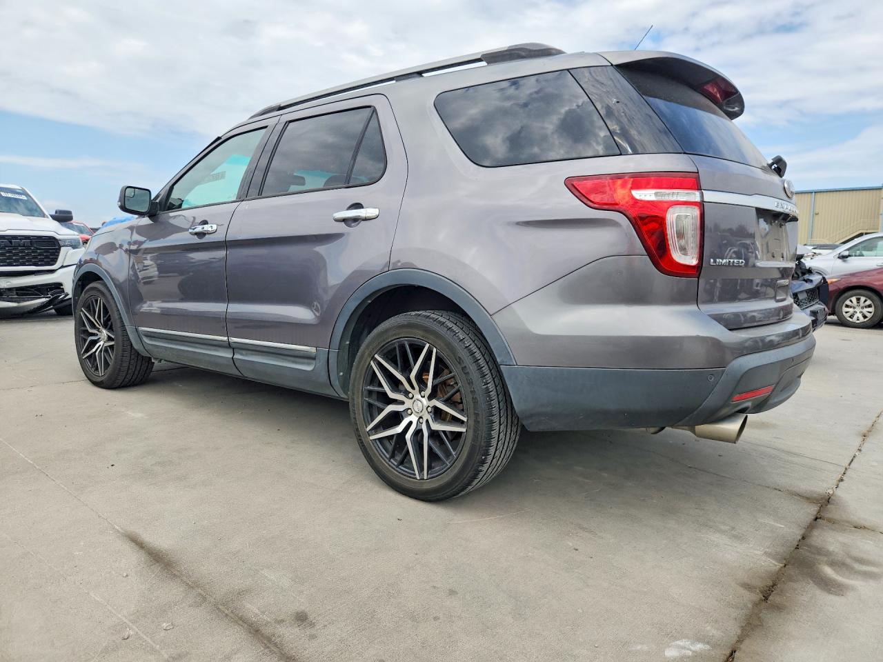 2013 Ford Explorer Limited Gray vin: 1FM5K7F84DGC16769