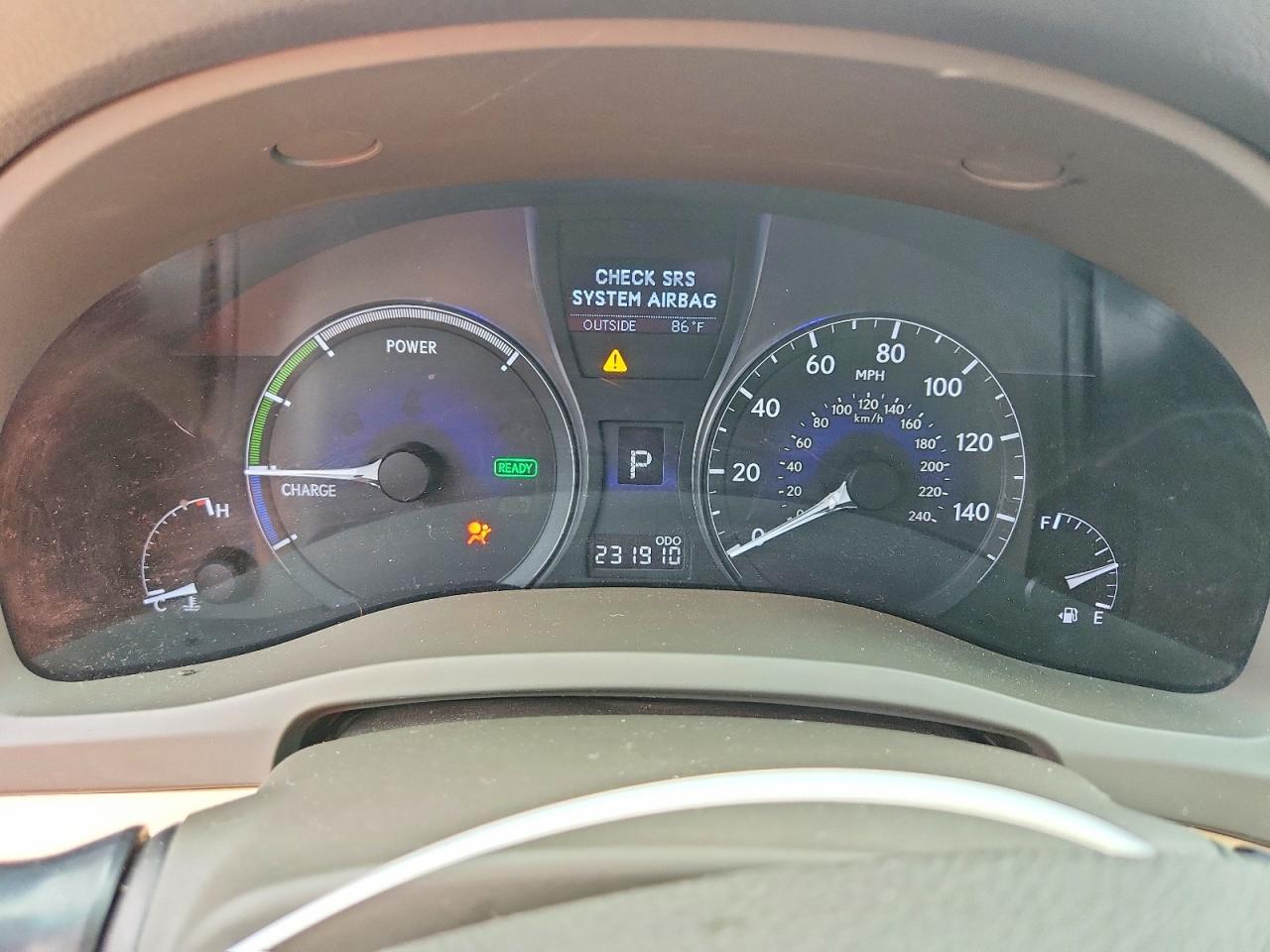2010 Lexus Rx 450h Gray vin: JTJBC1BA3A2011122