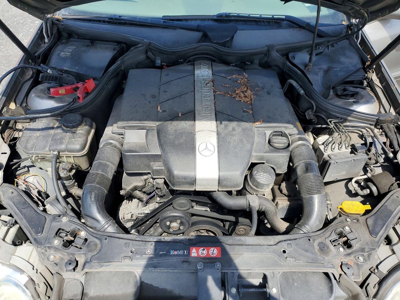 2005 Mercedes-benz Clk 320c Silver vin: WDBTJ65J95F128626