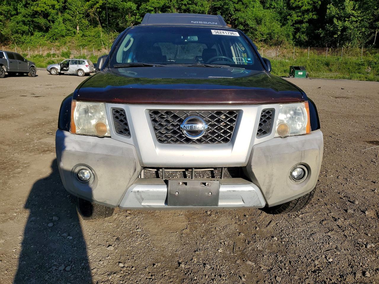 2010 Nissan Xterra X Black vin: 5N1AN0NW3AC503679