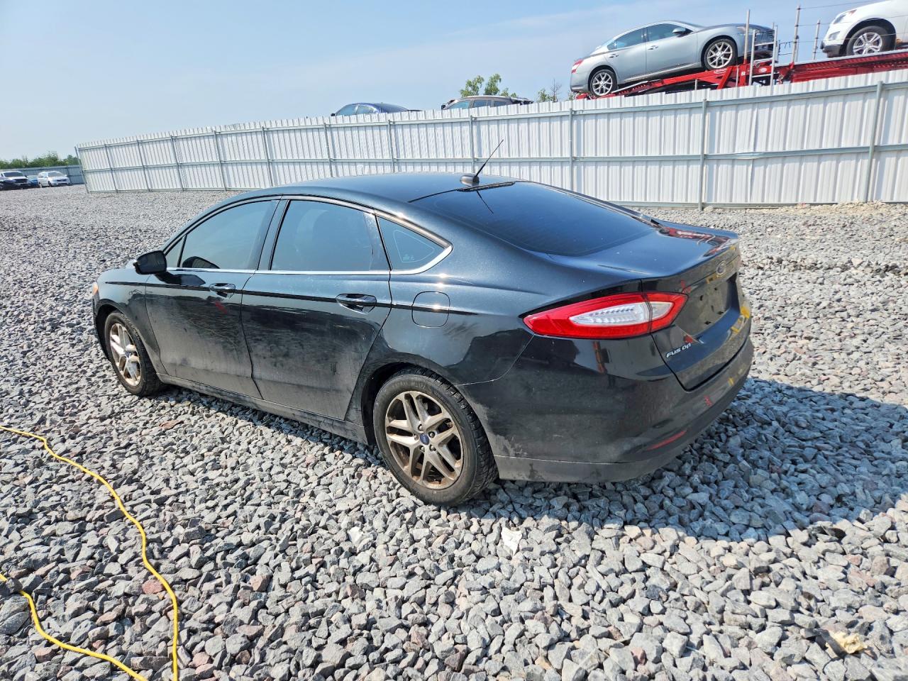 2013 Ford Fusion Se Black vin: 3FA6P0H74DR304984