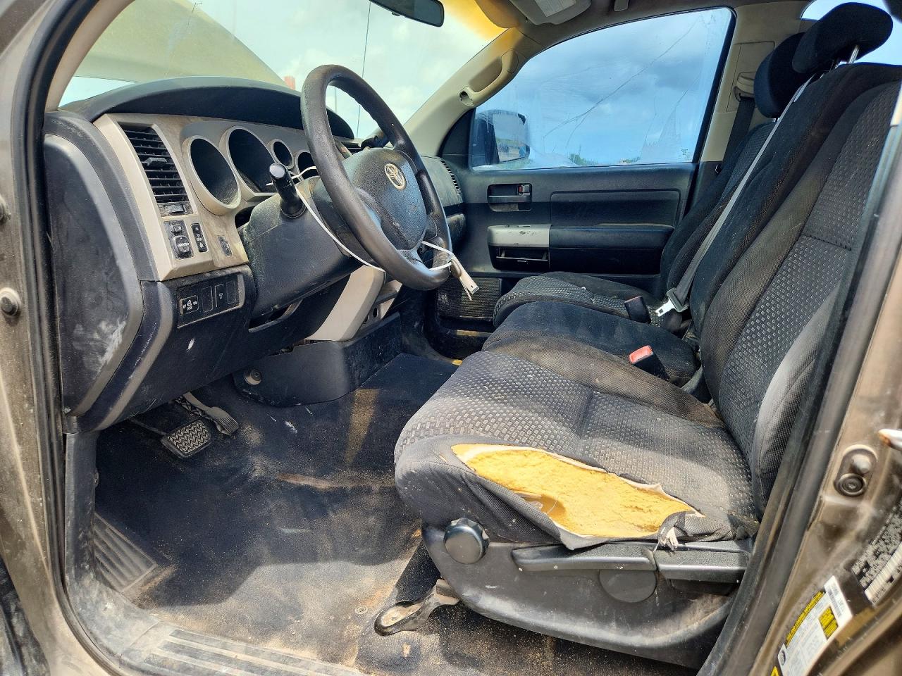 2007 Toyota Tundra Double Cab Sr5 Charcoal vin: 5TBRV54127S451035