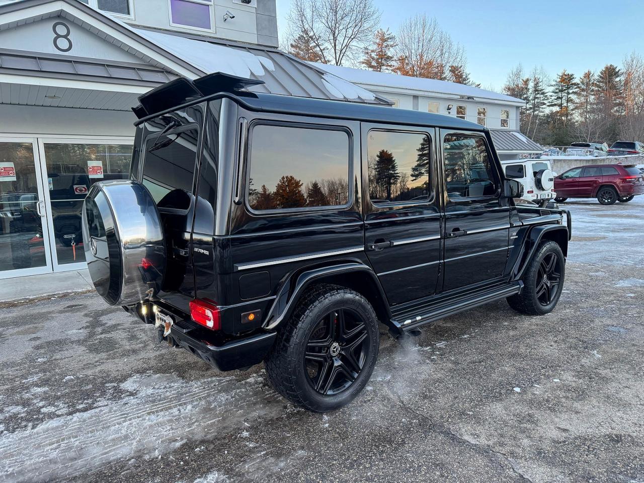 2013 Mercedes-benz G 63 Amg Черный vin: WDCYC7DF4DX208407