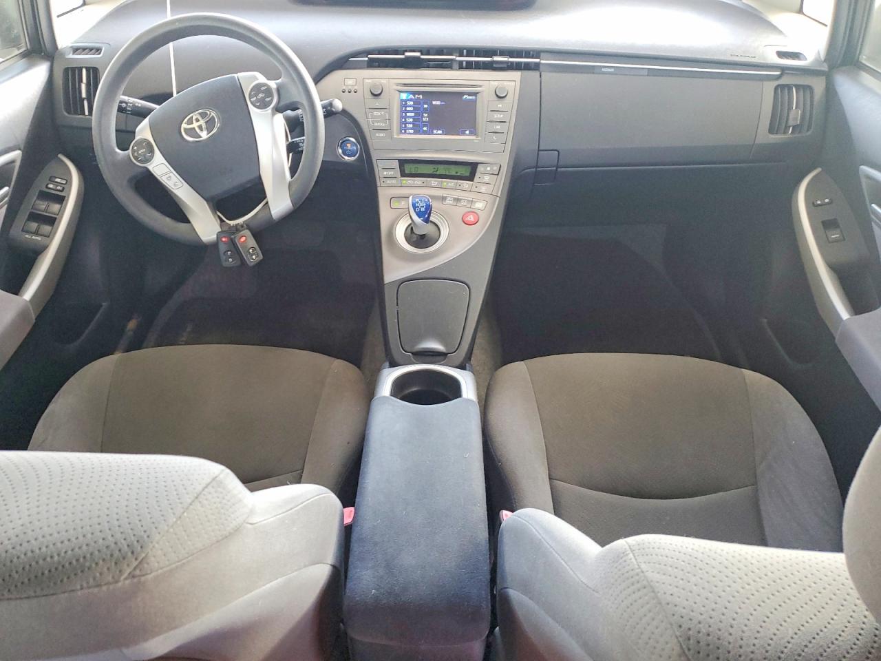 2012 Toyota Prius Two White vin: JTDKN3DU7C1603468