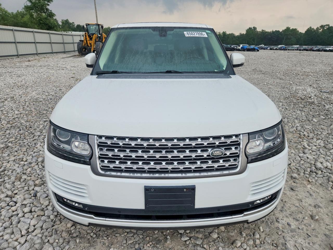 2015 Land Rover Range Rover Supercharged White vin: SALGS2TF2FA221843