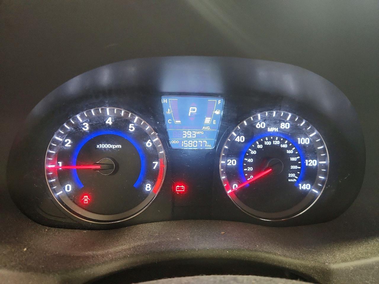 2014 Hyundai Accent Gls Gray vin: KMHCT4AE0EU638783