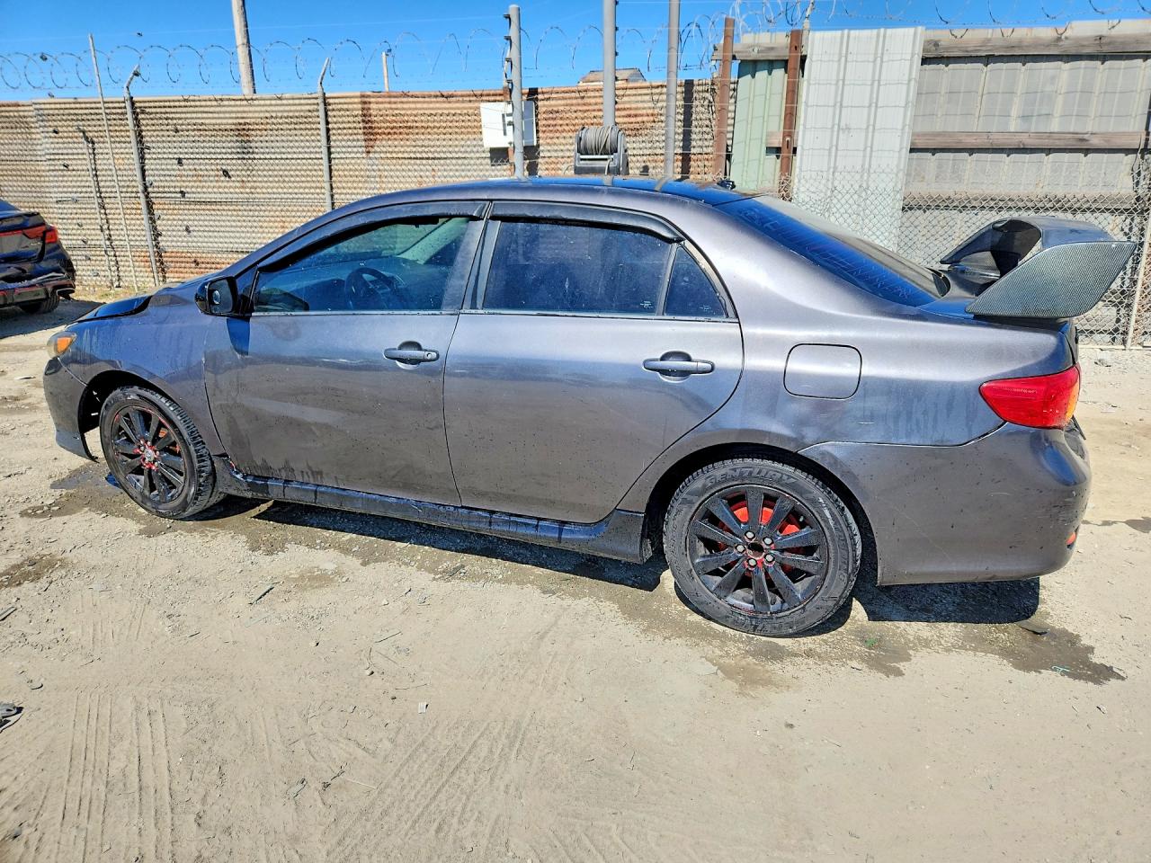 2010 Toyota Corolla S Gray vin: 1NXBU4EEXAZ276958