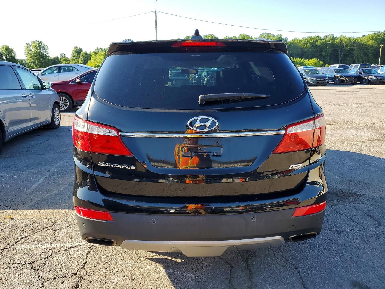 2015 Hyundai Santa Fe Gls Black vin: KM8SR4HF8FU105428