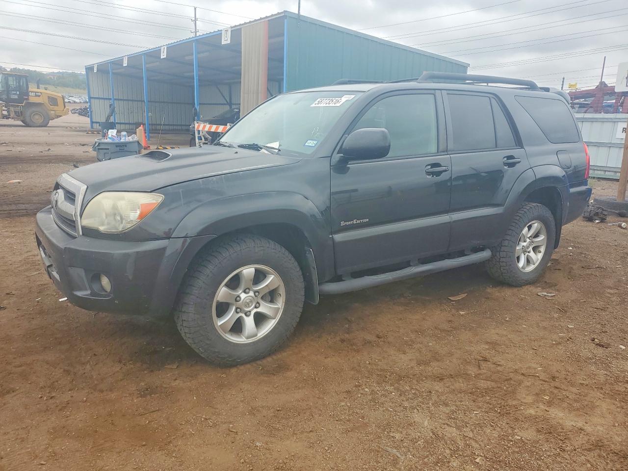2007 Toyota 4runner Sport Edition Black vin: JTEZU14R170097712