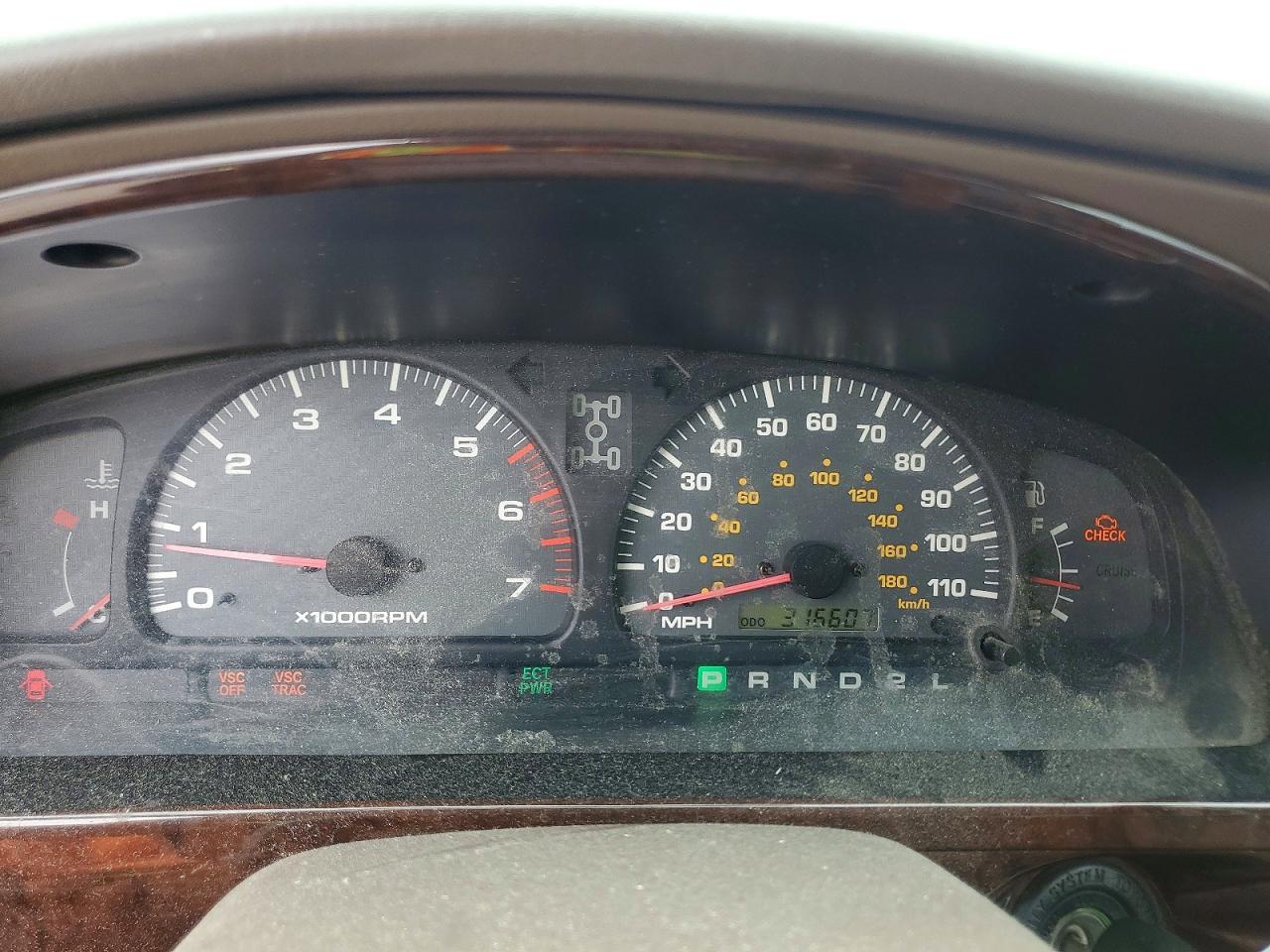 2001 Toyota 4runner Limited Red vin: JT3HN87R210358228