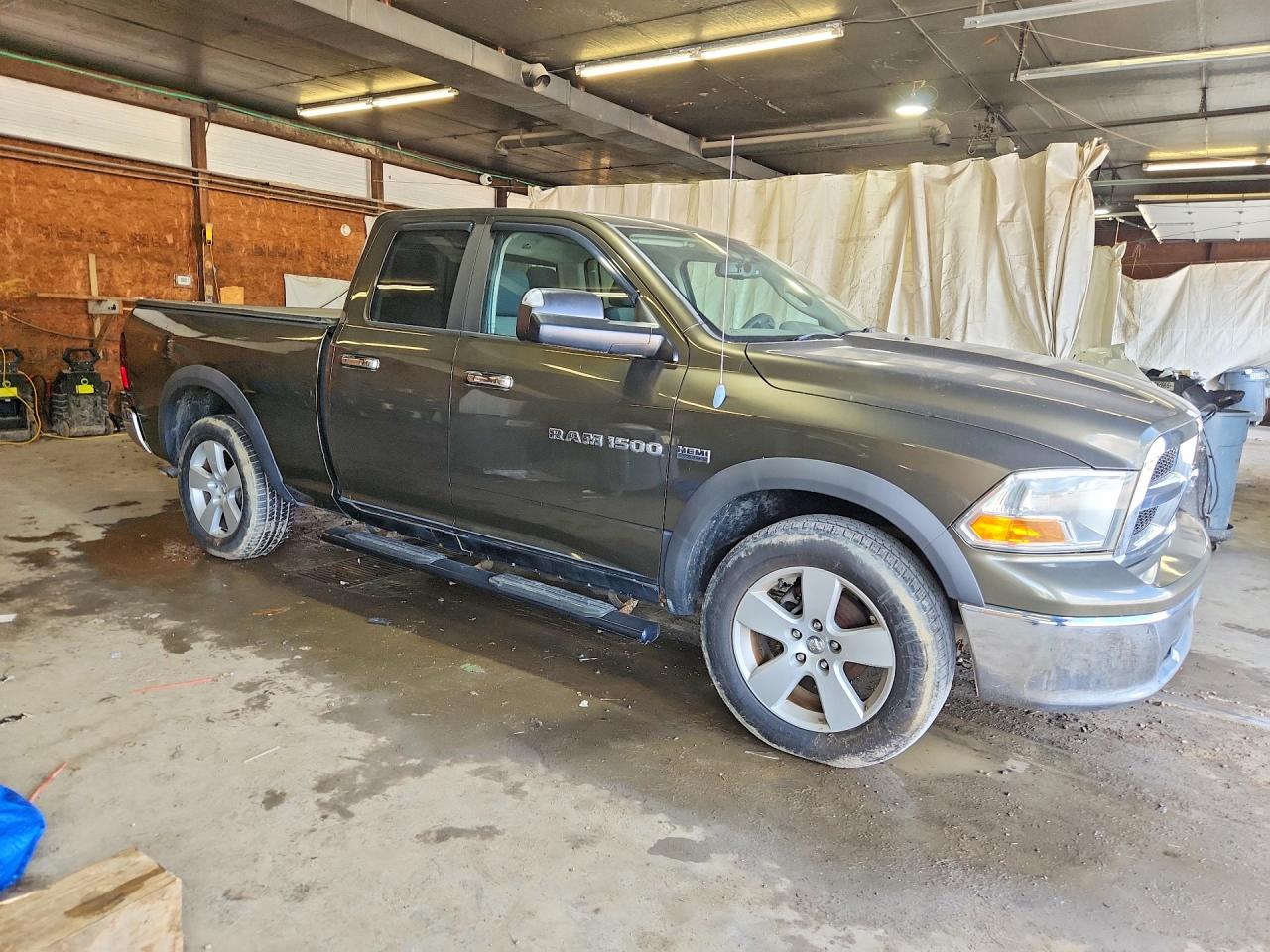 2012 Dodge Ram 1500 Slt Green vin: 1C6RD7GT0CS309830