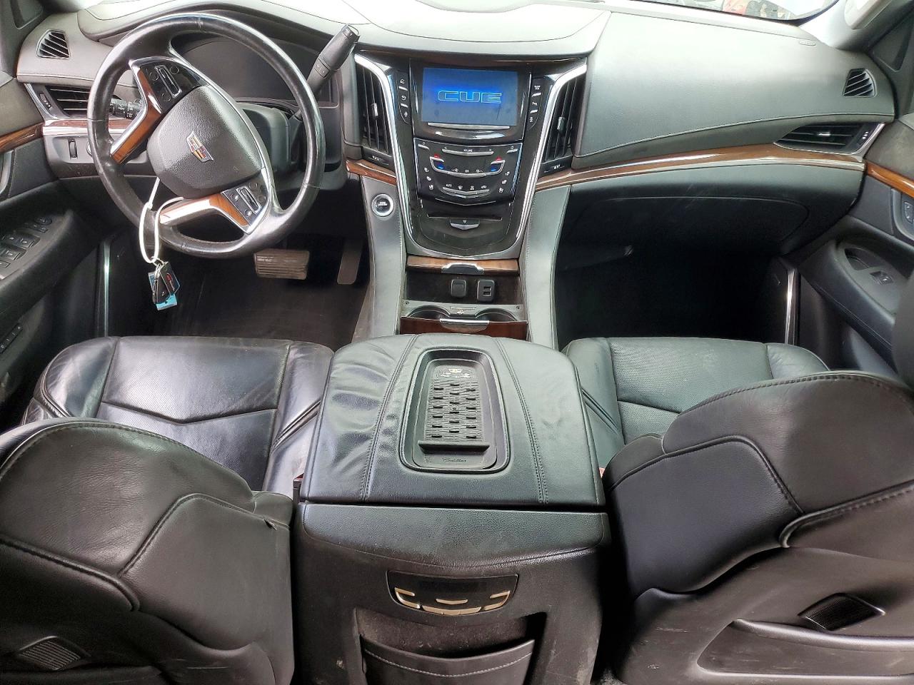 2015 Cadillac Escalade Esv Black vin: 1GYS4RKJXFR590620