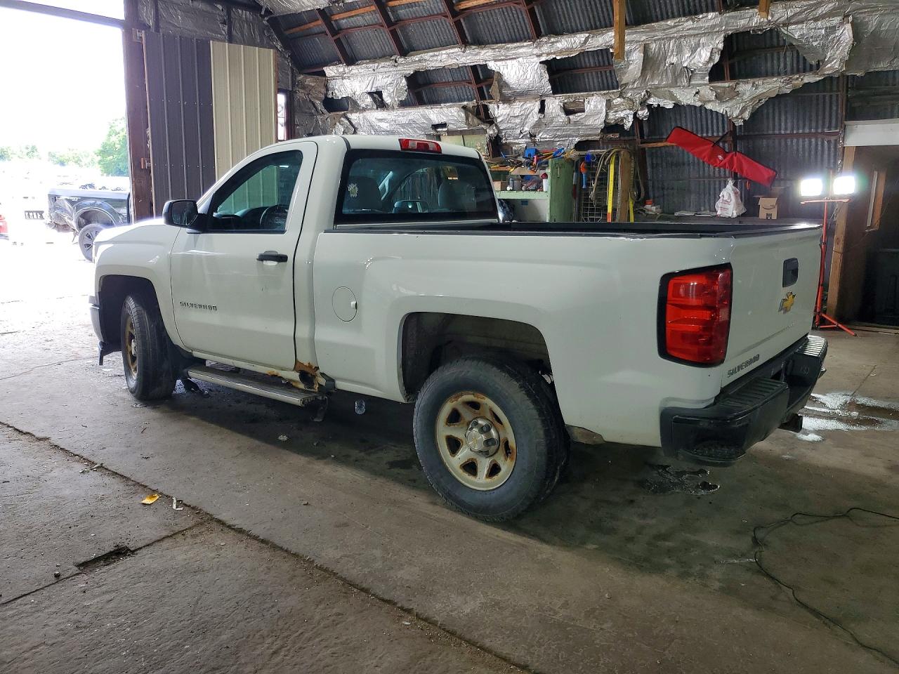 2015 Chevrolet Silverado K1500 White vin: 1GCNKPEH1FZ173344