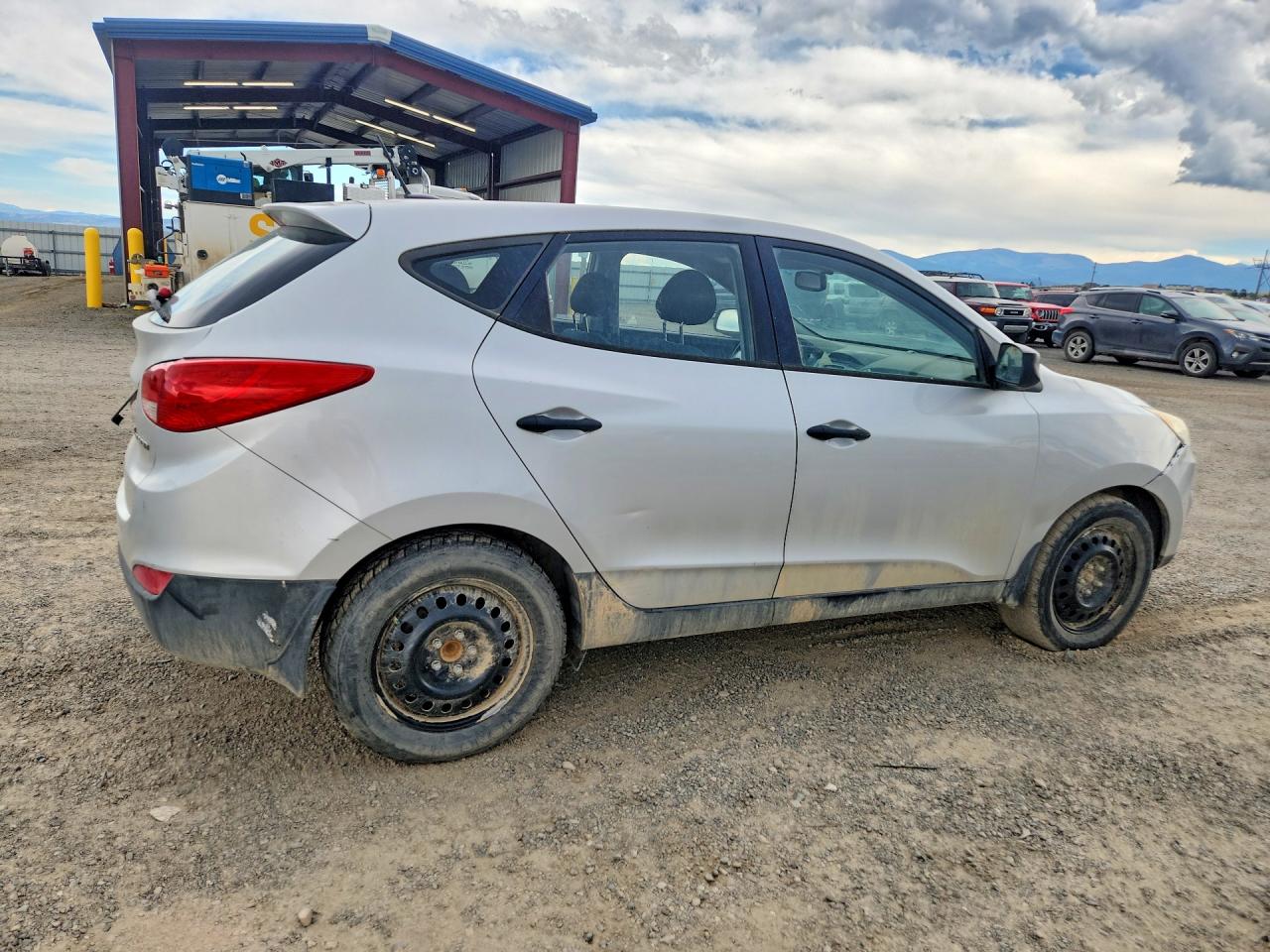 2010 Hyundai Tucson Gls Silver vin: KM8JT3AC4AU077594