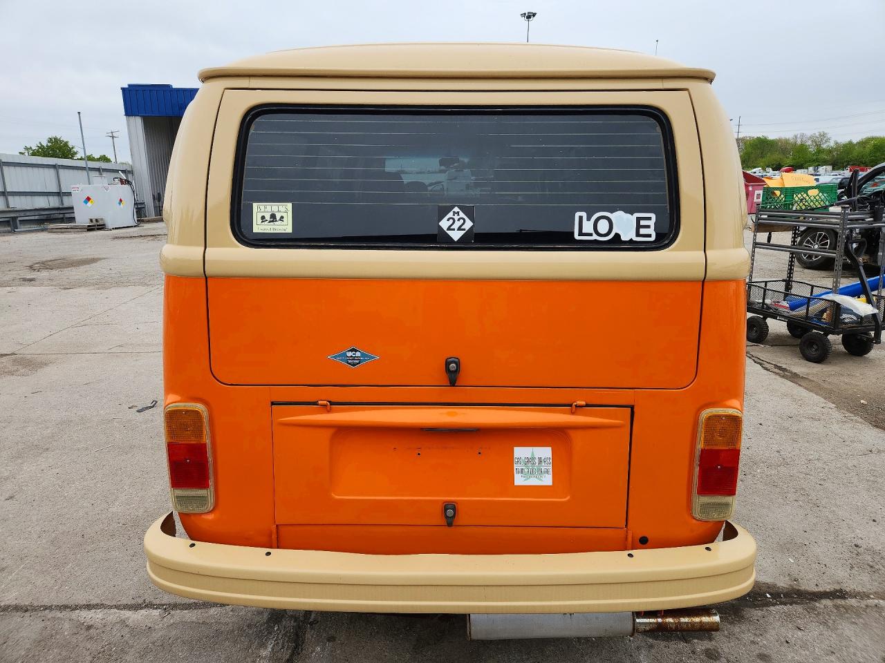 1979 Volkswagen Transorter Orange vin: 2292128981