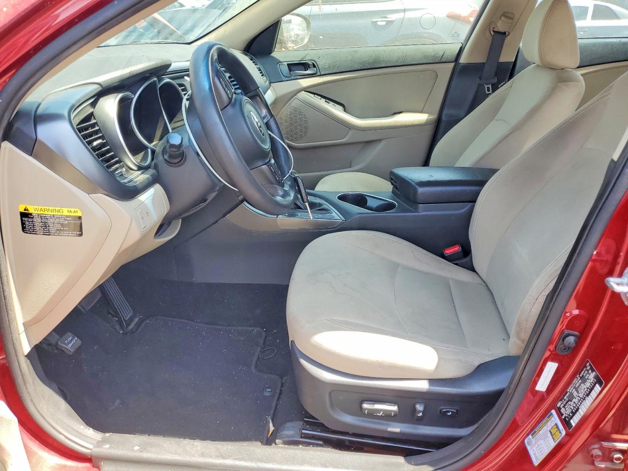 2015 Kia Optima Lx Red vin: 5XXGM4A76FG473575