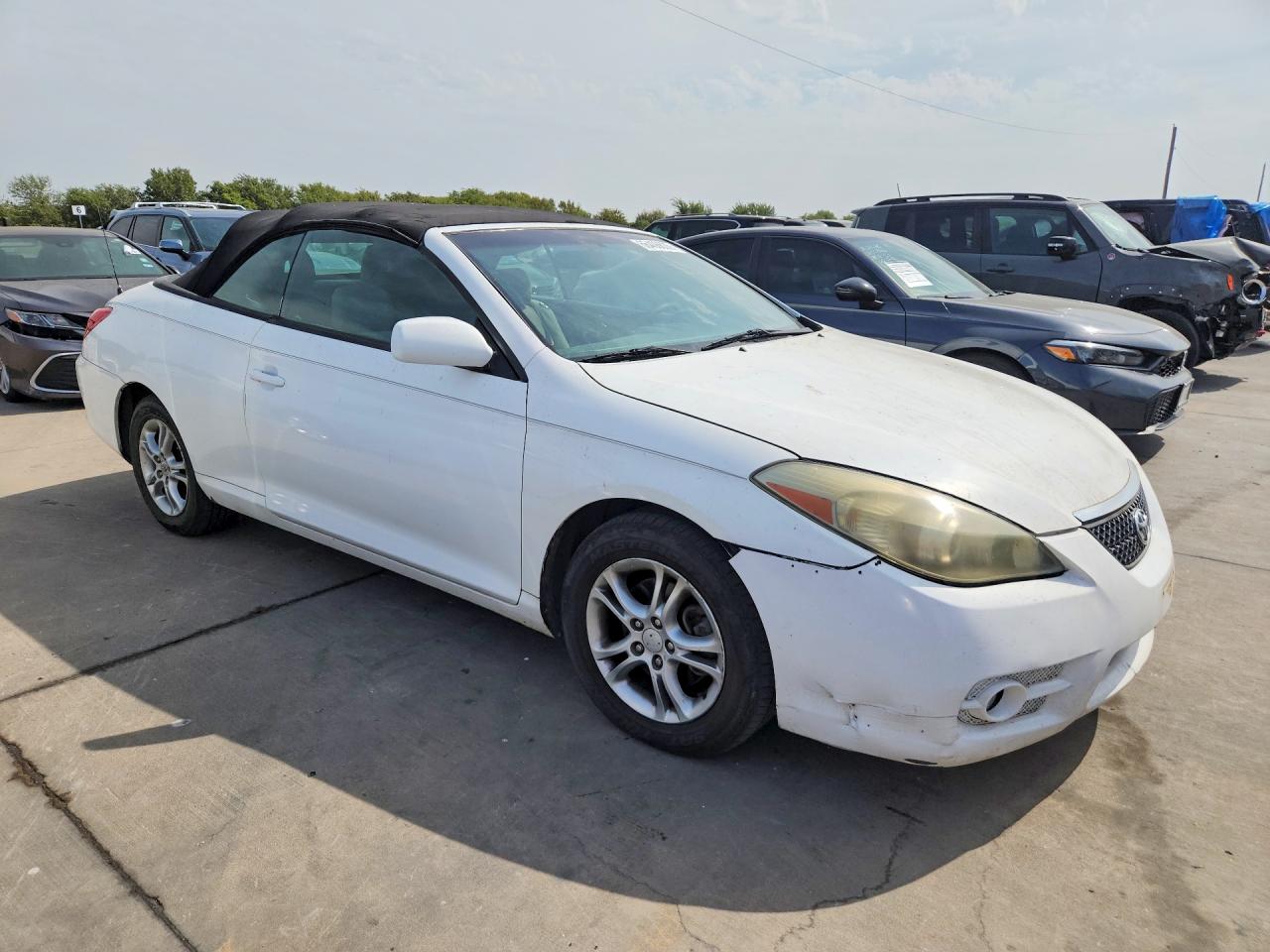 2008 Toyota Camry Solara Se V6 White vin: 4T1FA38P28U143011