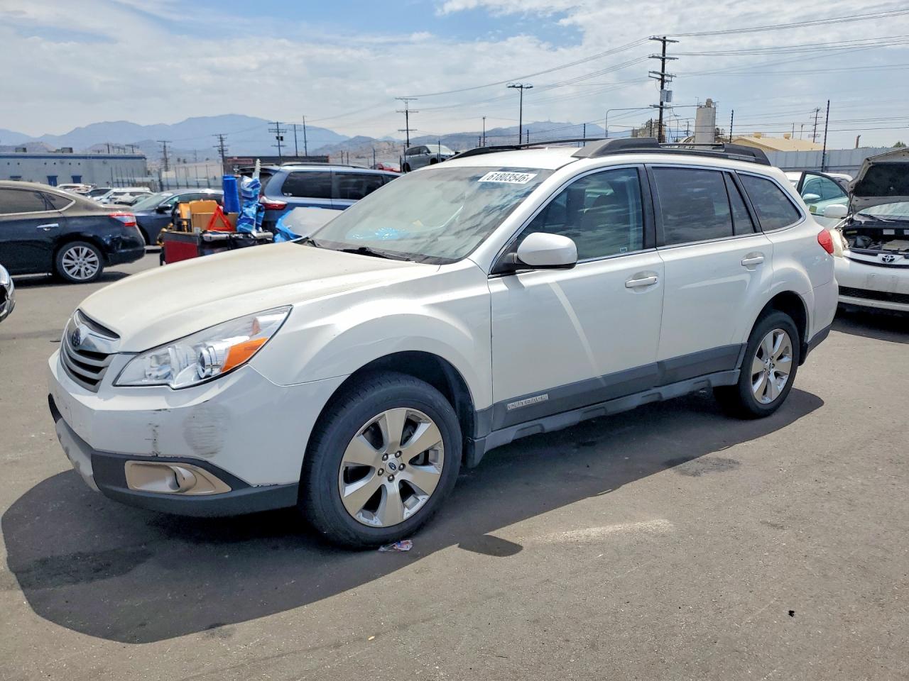 2012 Subaru Outback 3.6r Limited White vin: 4S4BRDJC4C2285269