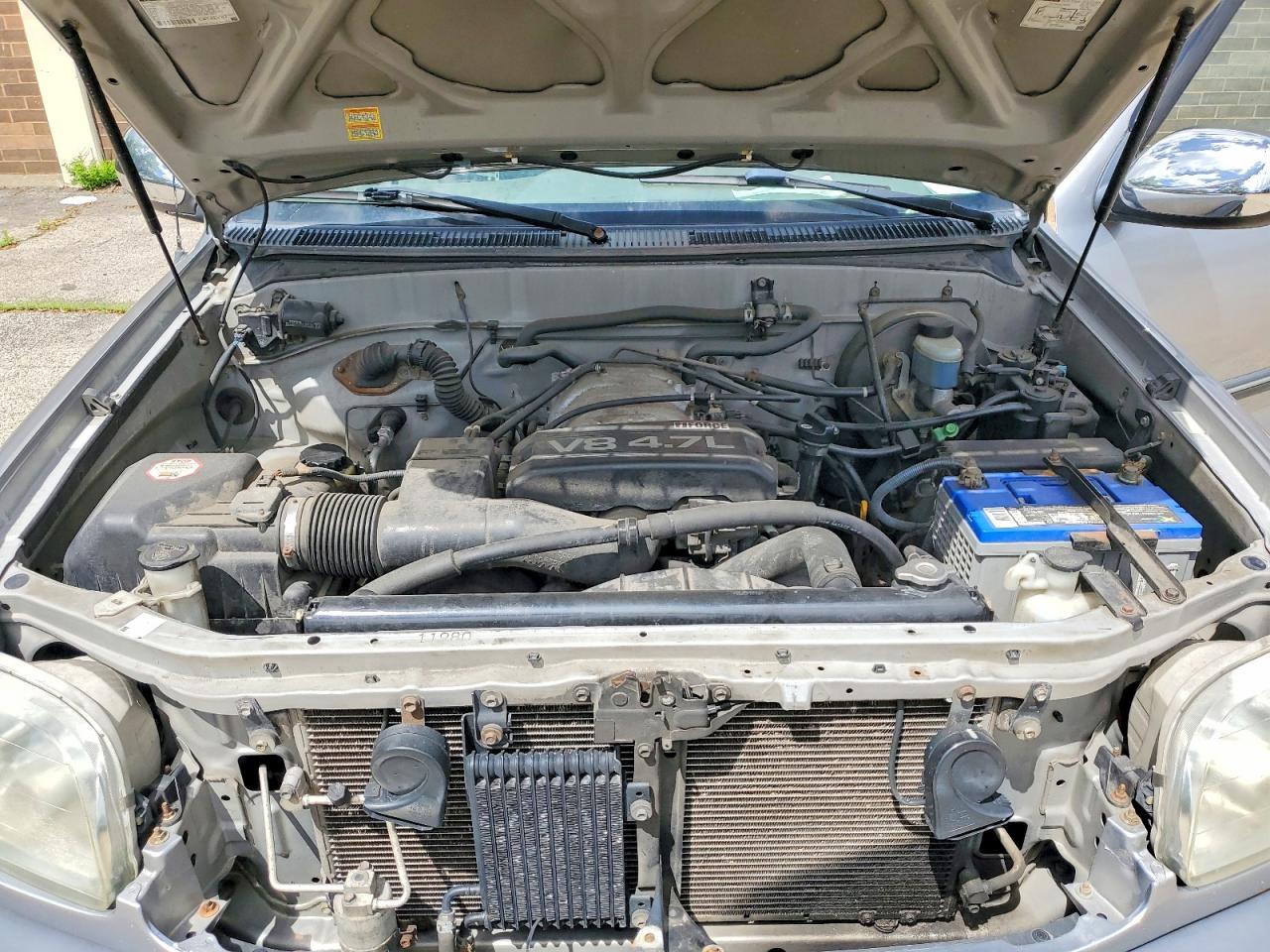 2001 Toyota Tundra Sr5 Silver vin: 5TBBT44151S193960