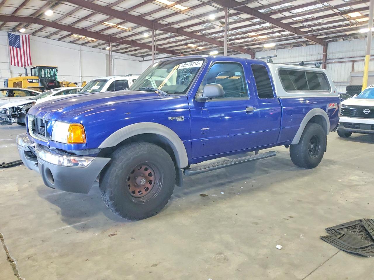 2003 Ford Ranger Super Cab Blue vin: 1FTZR45E63PA18894