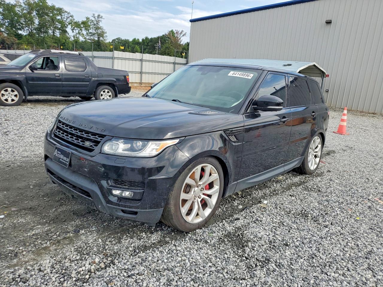 2014 Land Rover Range Rover Sport Autobiography Black vin: SALWV2TF7EA358679