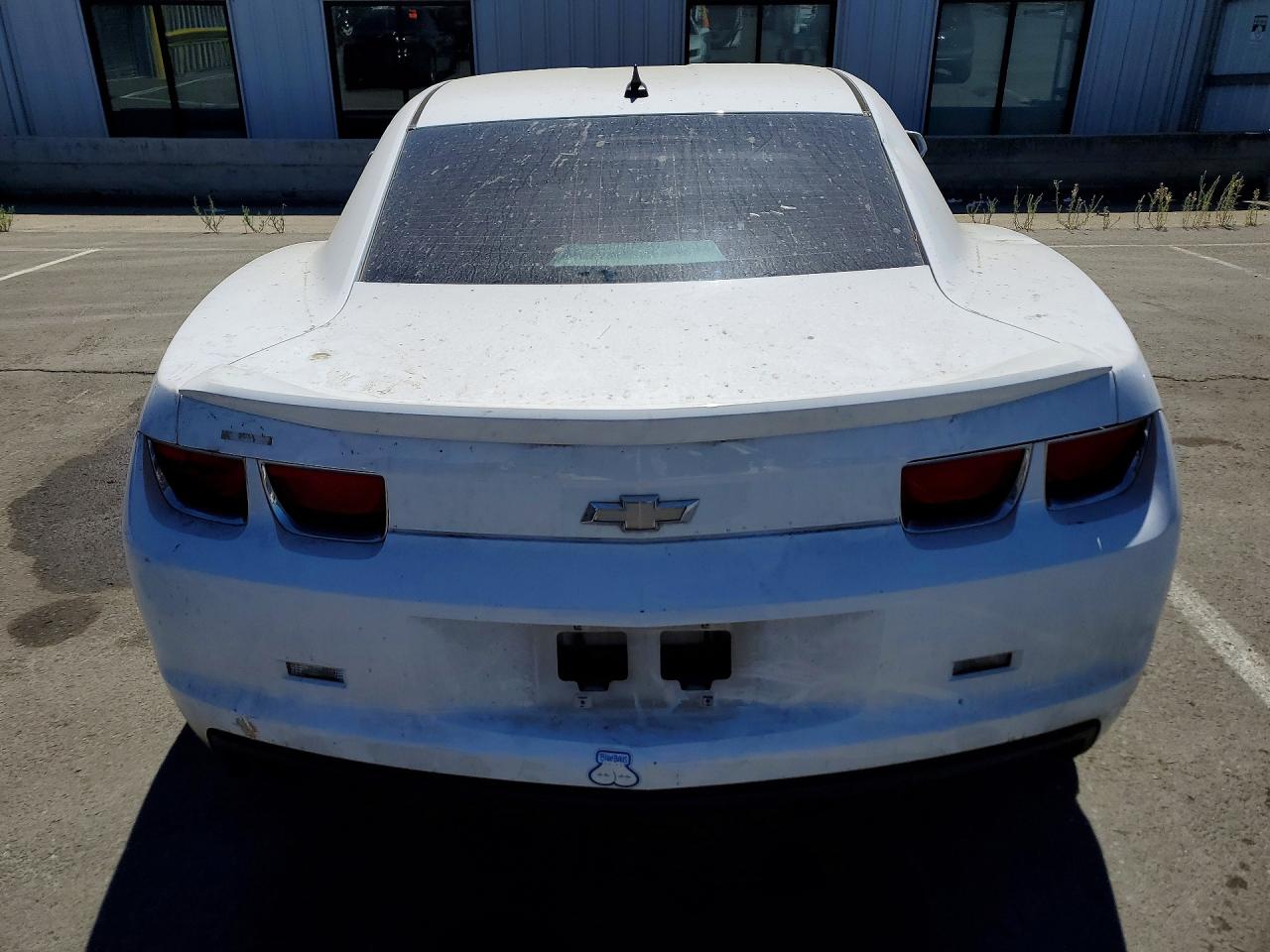 2013 Chevrolet Camaro Ls White vin: 2G1FE1E30D9181528