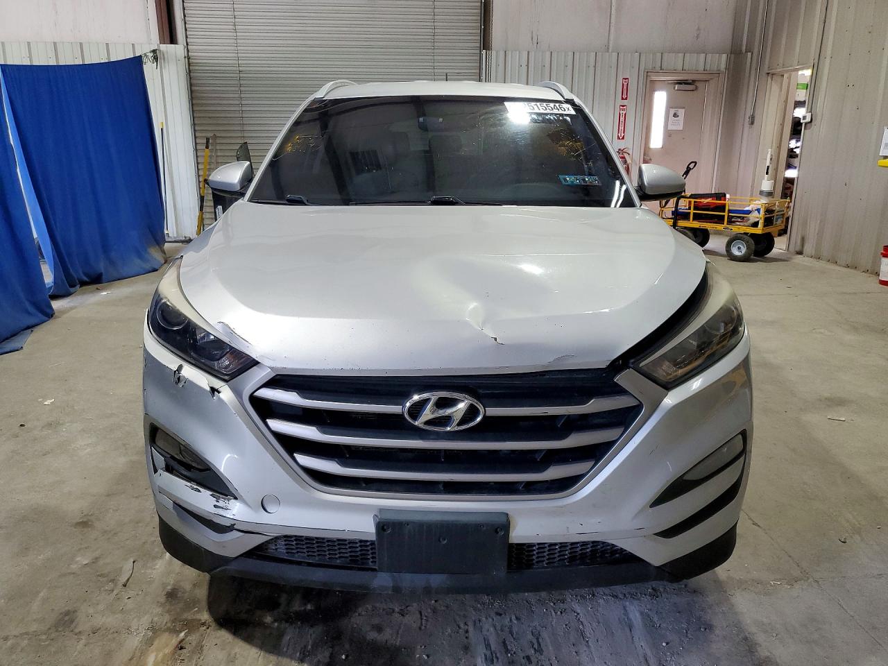 2017 Hyundai Tucson Se Silver vin: KM8J33A47HU376323