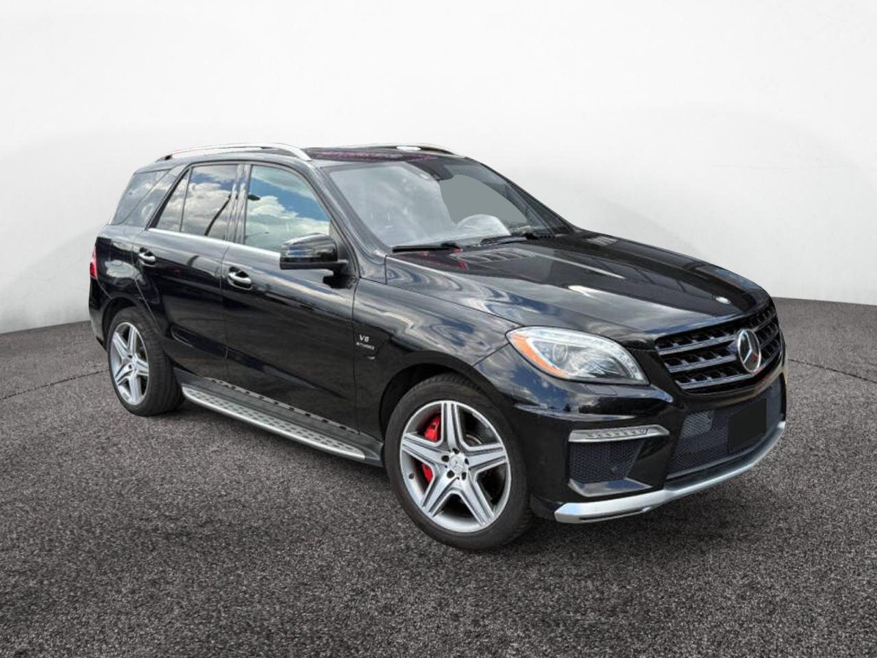 2012 Mercedes-benz Ml 63 Amg Black vin: 4JGDA7EB3CA067753