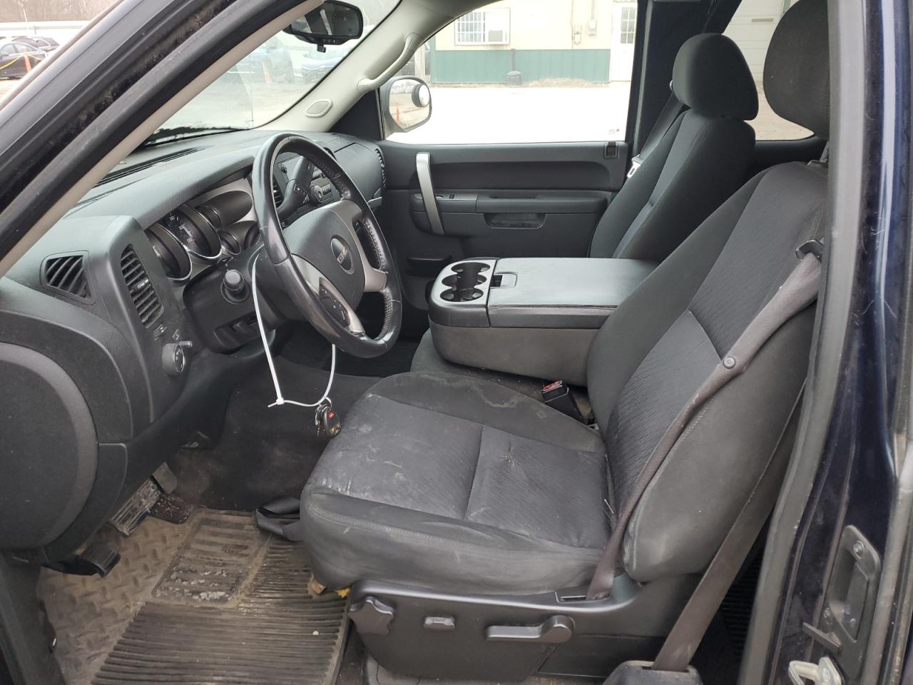 2010 Gmc Sierra K1500 Sle Синий vin: 1GTSKVE33AZ175004