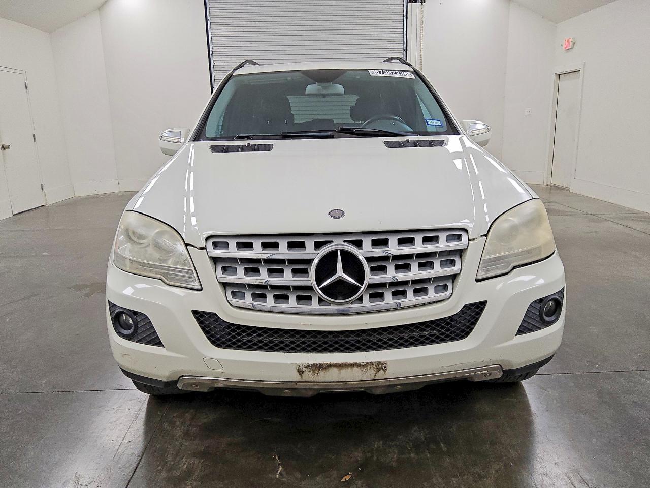 2009 Mercedes-benz Ml 350 White vin: 4JGBB86E99A515148
