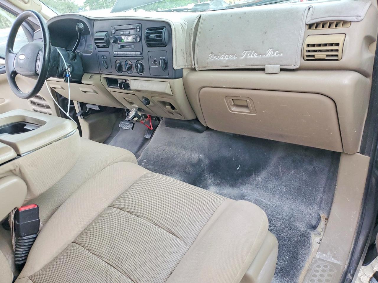 2005 Ford F250 Super Duty Gray vin: 1FTSX21Y05EC13738