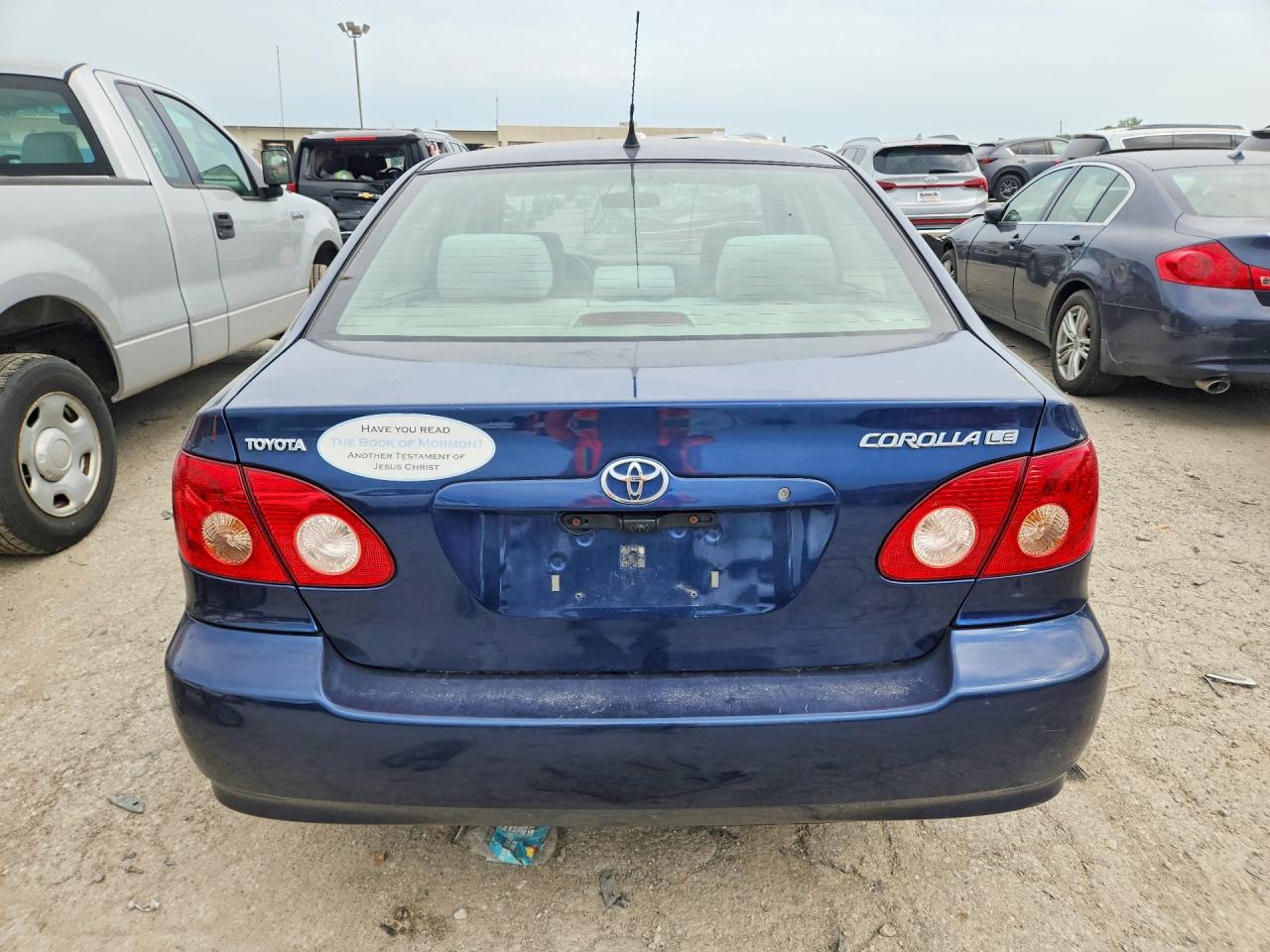 2007 Toyota Corolla Le Blue vin: 1NXBR32EX7Z903845