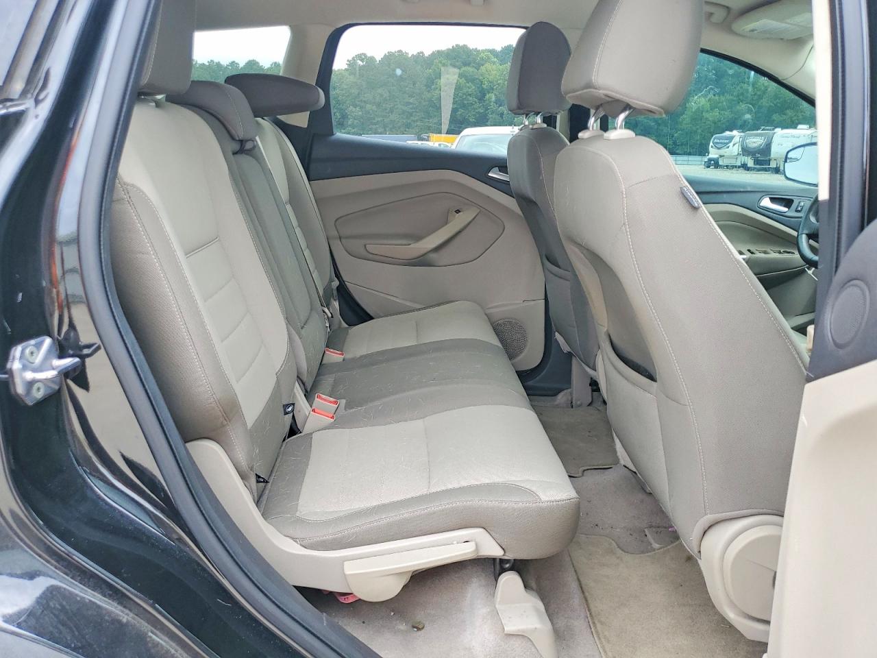 2013 Ford Escape Se Black vin: 1FMCU0G98DUA74282