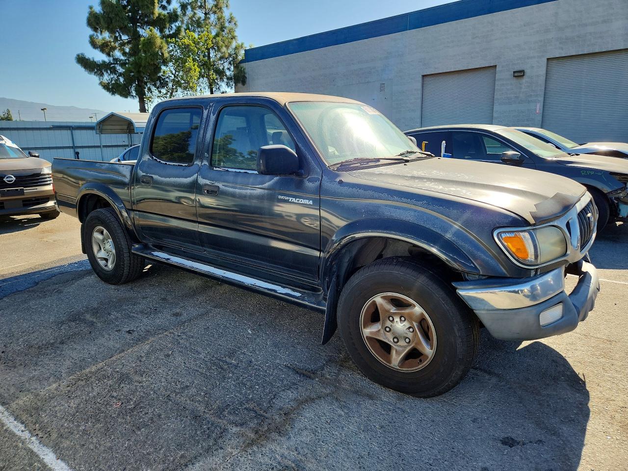 2002 Toyota Tacoma Double Cab Prerunner Черный vin: 5TEGN92N72Z107370