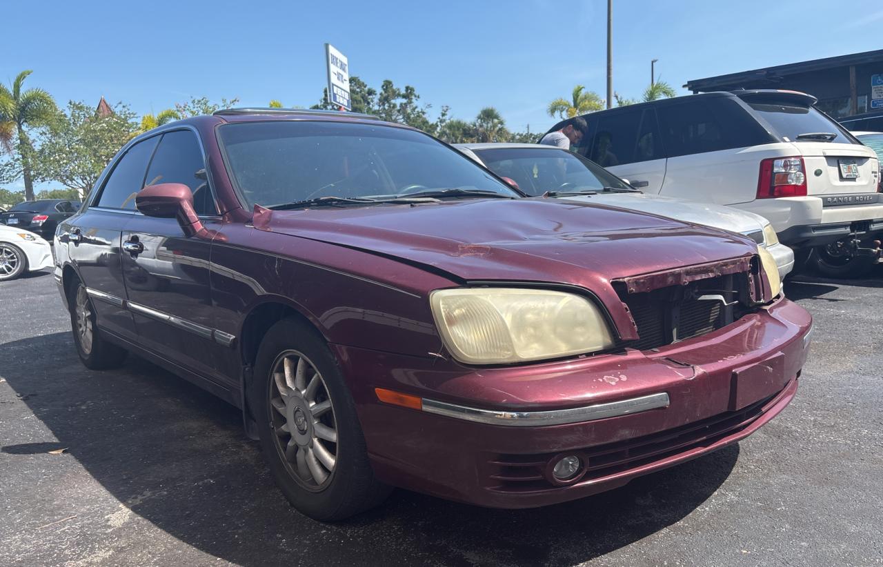 2005 Hyundai Xg 350 Maroon vin: KMHFU45E95A381631