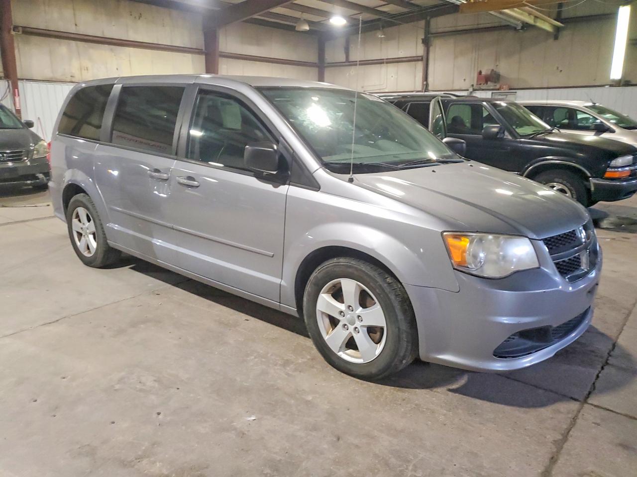 2013 Dodge Grand Caravan Se Silver vin: 2C4RDGBG1DR601119