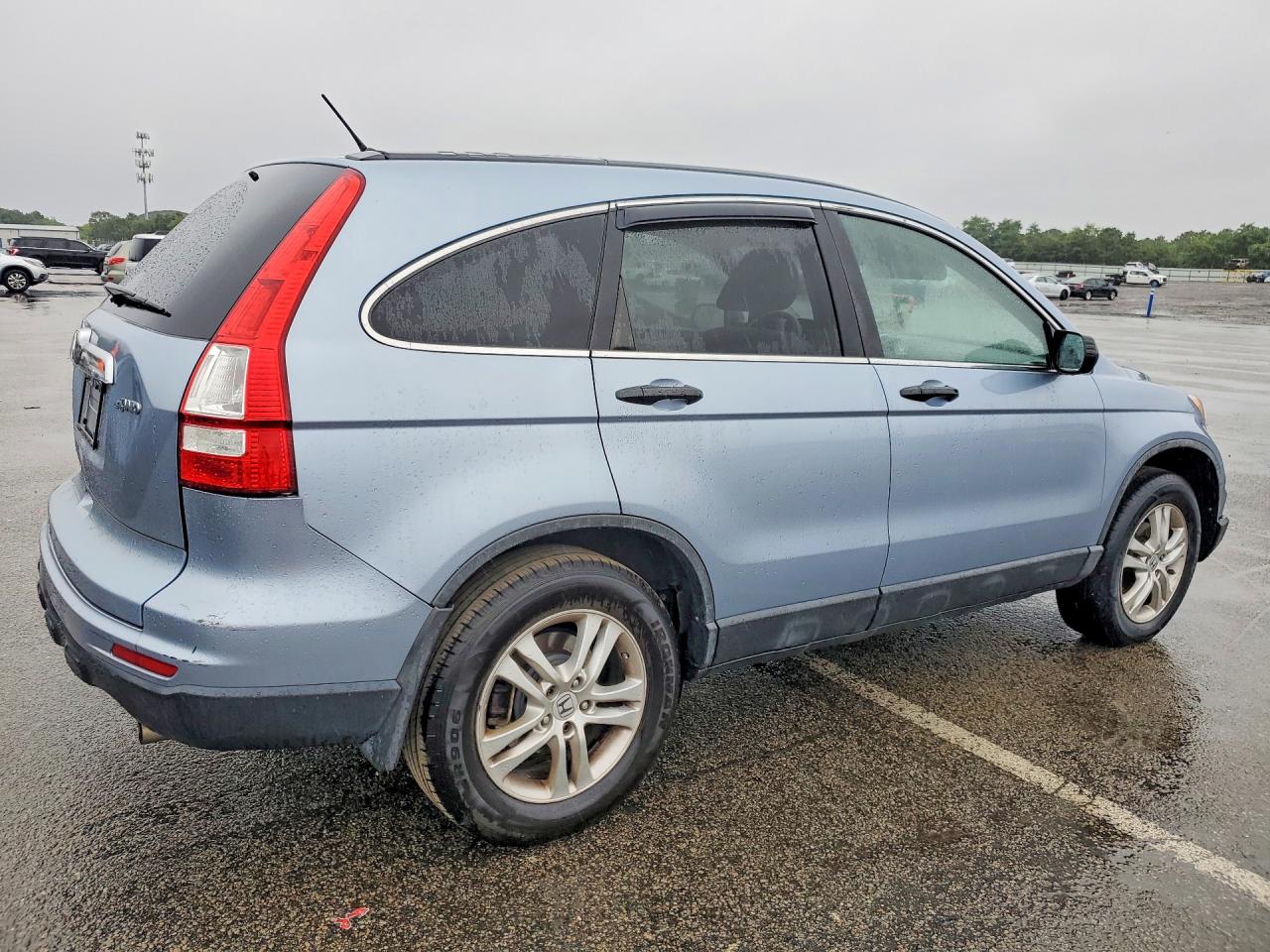 2011 Honda Cr-v Ex Blue vin: 5J6RE4H50BL016095