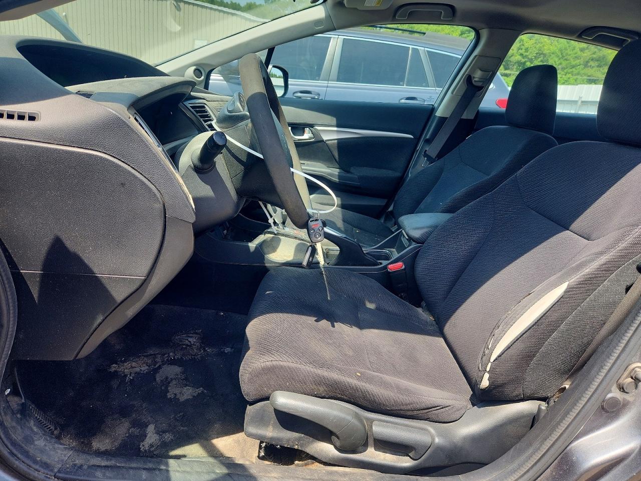 2013 Honda Civic Ex Gray vin: 19XFB2F89DE202300