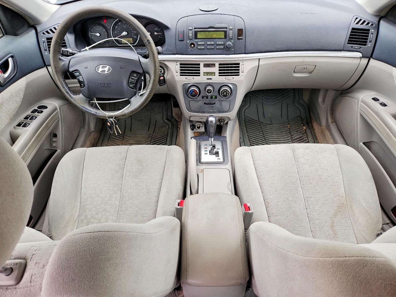 2007 Hyundai Sonata Se Blue vin: 5NPEU46F77H177784