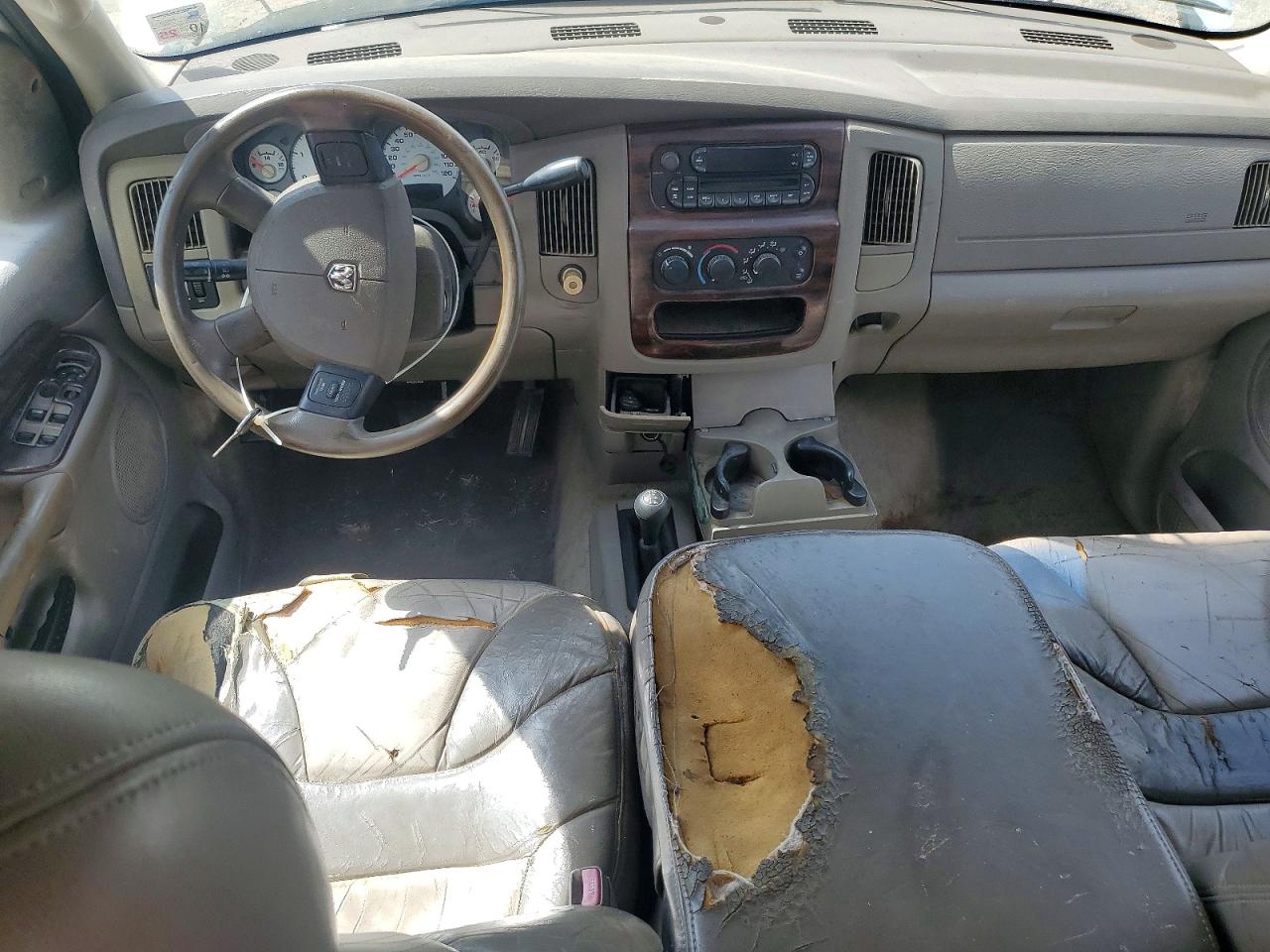 2005 Dodge Ram 2500 St White vin: 3D7KS28C85G766208