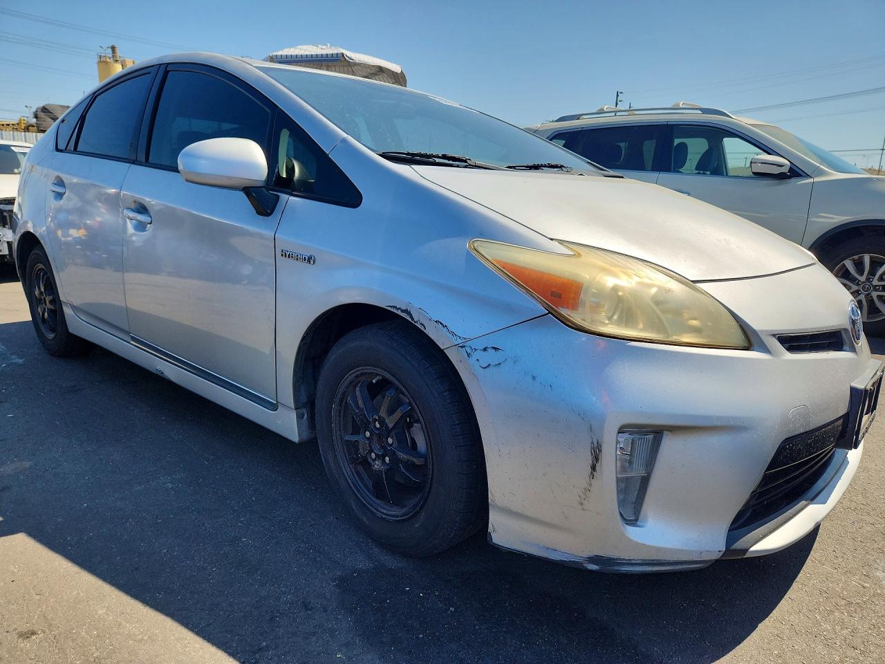 2012 Toyota Prius Two Gray vin: JTDKN3DU7C1529209