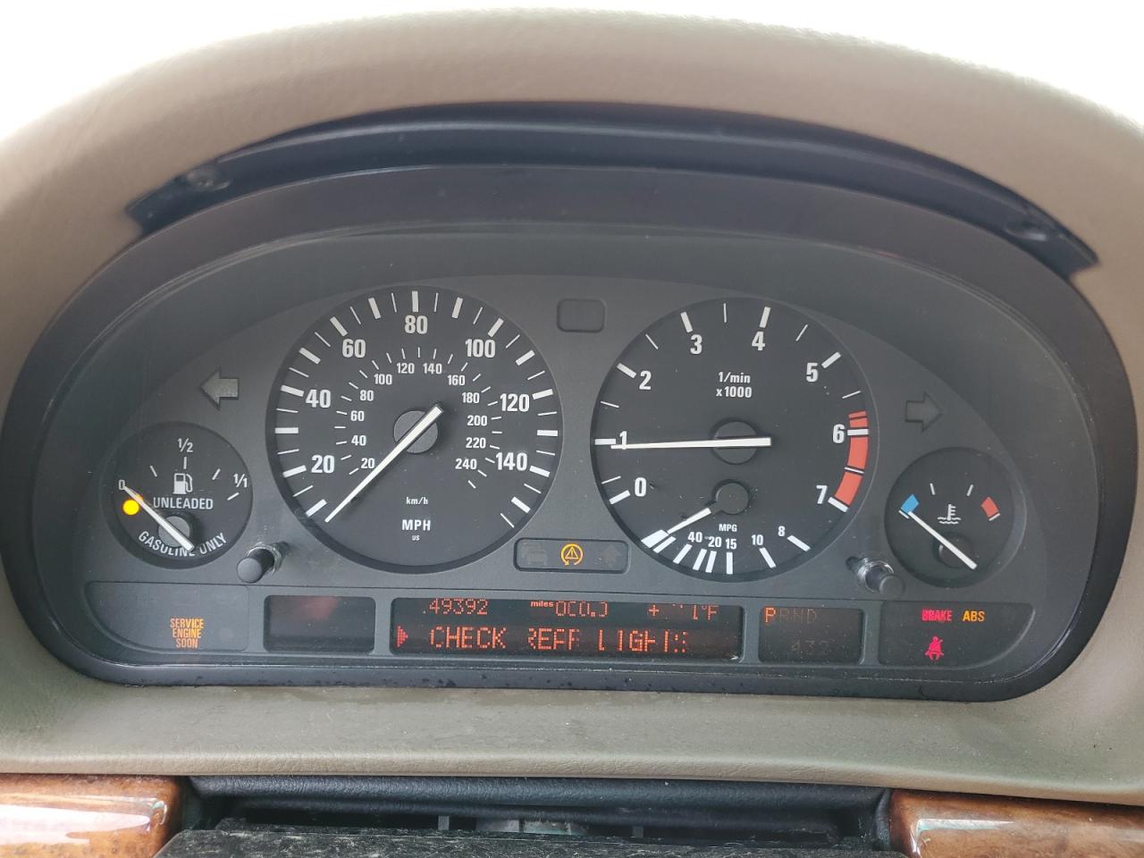 2001 Bmw 740 Il Black vin: WBAGH83401DP18434