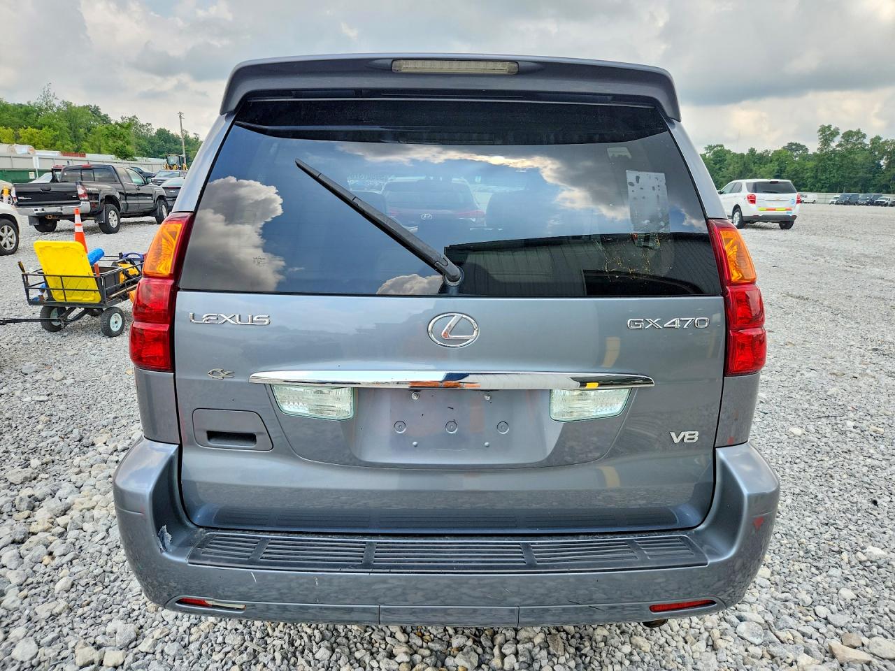 2003 Lexus Gx 470 Blue vin: JTJBT20X930013582