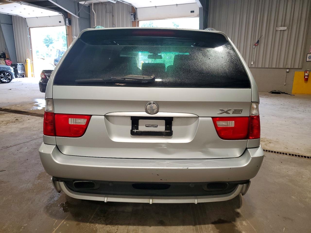 2006 Bmw X5 4.8is Silver vin: 5UXFA93506LE83792